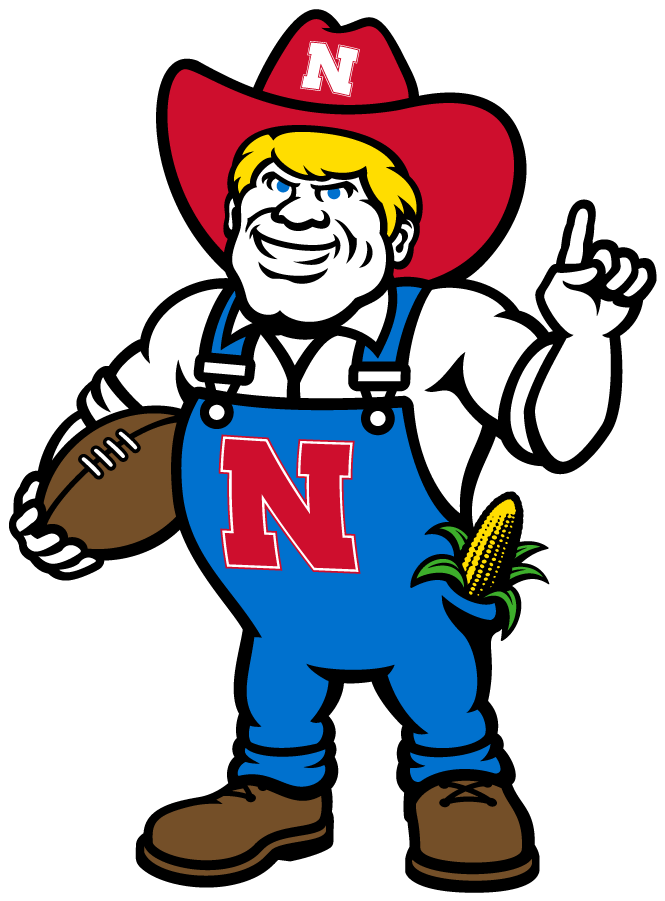 Nebraska Cornhuskers 2023-Pres Mascot Logo v3 diy DTF decal sticker